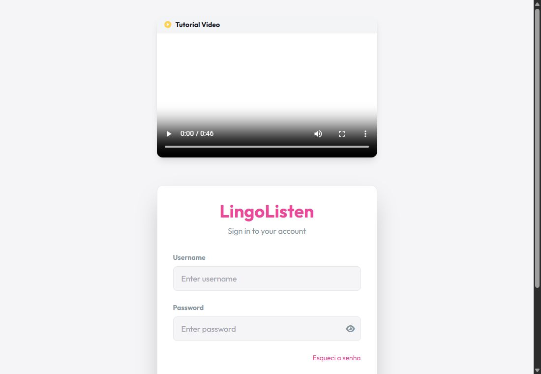 Lingolisten screenshot